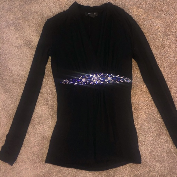 White House Black Market Tops - WHBM Sequin Top✨